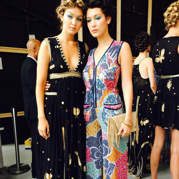 Bella Hadid, Gigi Hadid, NYFW Bella Hadid, Gigi Hadid, NYFW